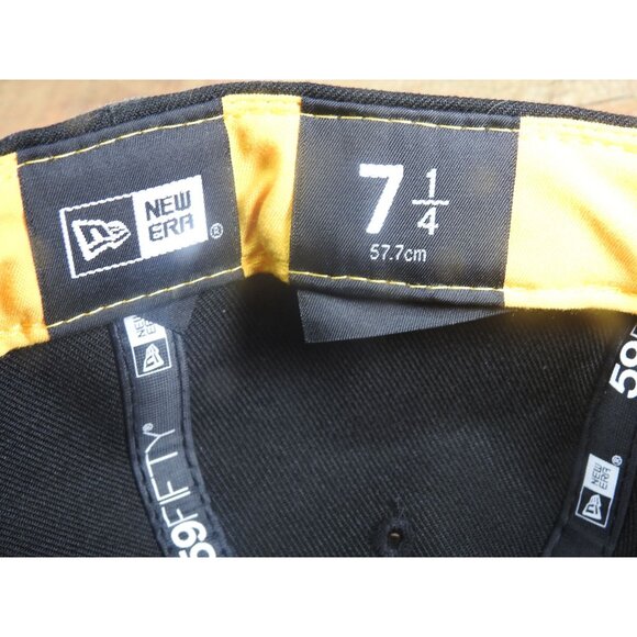 NWT Pittsburgh Steelers New Era 59FIFTY 2019 Draft 59Fifty Fitted Hat Size 7 1/4 - Picture 10 of 14